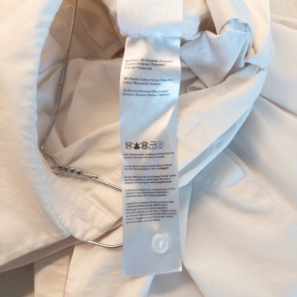 Exquise Belted Tobie Jumpsuit in White / Off White, Size Small - Picture 11 of 11